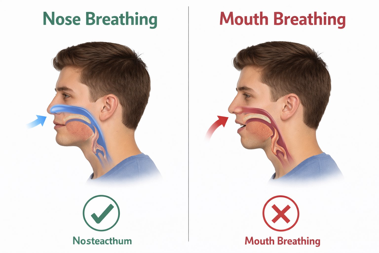 Nose Breathing Versus Mouth Breathing Which Choice Supports Better Health
