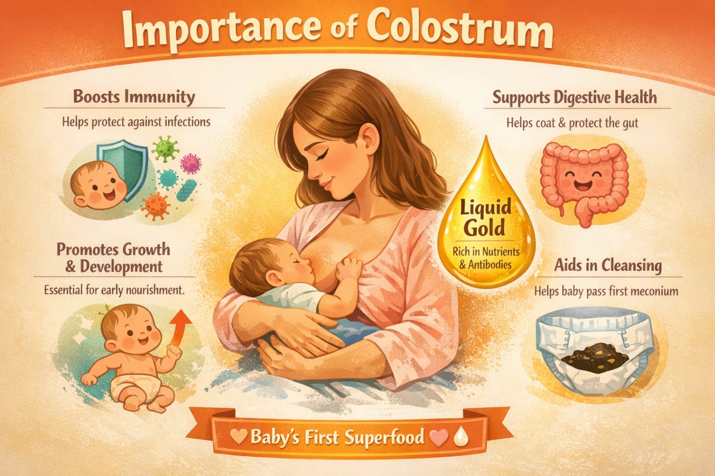 Colostrum, a liquid gold
